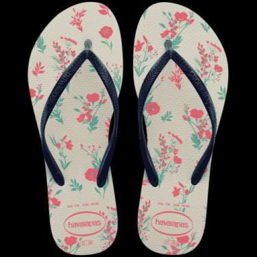 Imagem de Chinelo havaianas slim romance, 33/34