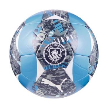 Imagem de Bola Futebol de Campo Puma Manchester City Pre Match, Azul, 5