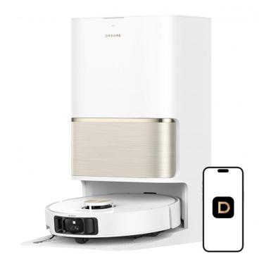 Imagem de Robô Aspirador e Esfregão Dreame L50 Ultra Branco com Autoesvaziamento, Sucção 19.500Pa e HyperStream DuoBrush 110V
