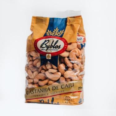 Imagem de Castanha de Caju Torrada e Salgada Byblos 454g