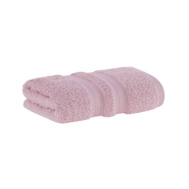 Imagem de Toalha Lavabo 100% Algodão Egípcio Rosa 30x50cm Buddemeyer