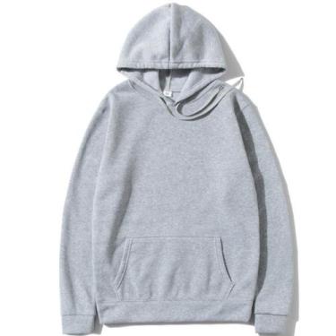 Imagem de Moletom Canguru Feminino Grosso Peluciado Para Frio - TrajanoStore, Ci