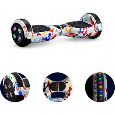 Imagem de Hoverboard Skate Elétrico 6.5Grafite Led Bluetooth - X.i.N
