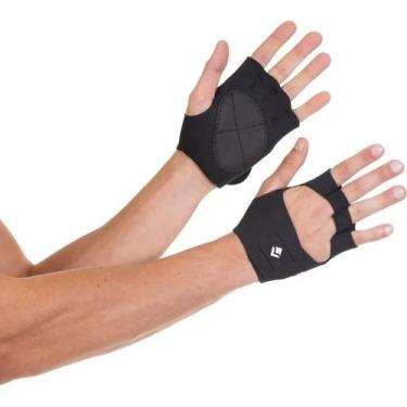 Imagem de Luva De Musculação Academia Exercício Funcional Neoprene Preto Vollo -
