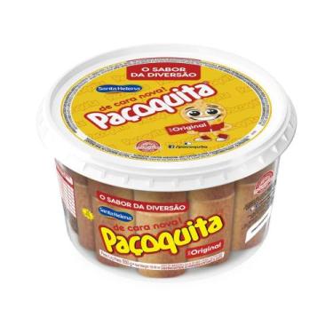 Imagem de Paçoca Rolha Tradicional Paçoquita 550g - 25 Unidades