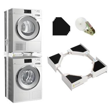 Imagem de Kit de Empilhamento TIWAN para Lavadora e Secadora Ajustável de 24 a 2