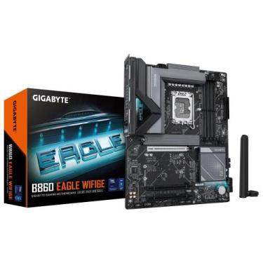 Imagem de Placa Mãe Gigabyte B860 Eagle Wifi6e Ddr5 Lga 1851 Atx M.2 Nvme Hdmi D