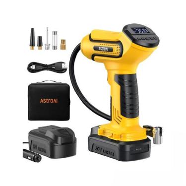 Imagem de Compressor de Ar Para Inflar Pneus AstroAI 150 PSI 12V