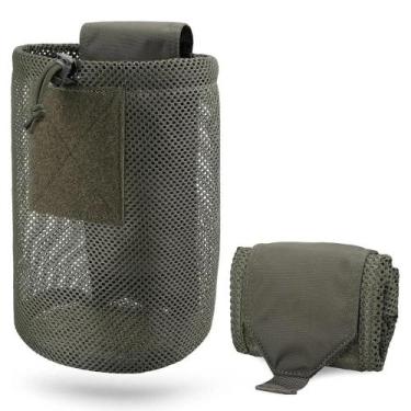 Imagem de Bolsa Tática Leve Dobrável De Malha Para Armazenamento, Ideal Para Uso