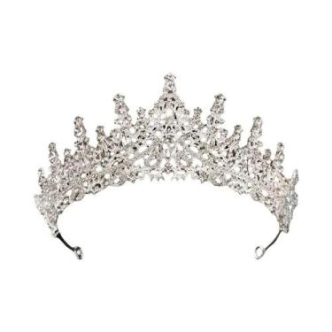 Imagem de Conjunto Clássico De Joias De Casamento Femininas: Colar, Brincos E Ti