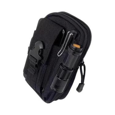 Imagem de Bolsa Tática Unissex De Cintura, Resistente, Multifuncional, Com Alça 