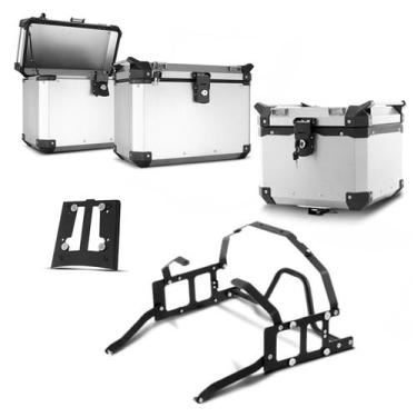 Imagem de Kit completo baús 35/33 litros super adventure suzuki dl 1000 v-strom 