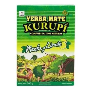 Imagem de Erva Mate Para Terere Kurupi - Sabor Menta E Limão - 500g