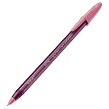 Imagem de Caneta Esferográfica 0.7mm Ultra Fina Rosa - Bic