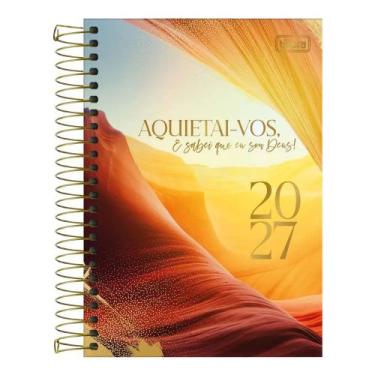 Imagem de Agenda Bíblica 2027 Espiral Diária Devocional 12,9cm X 18,7cm M5 - Til