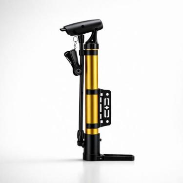Imagem de Bomba de Ar para Bicicleta com Suporte  Leve, Funcional e Prática - GA
