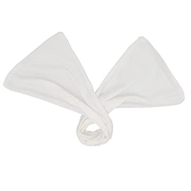 Imagem de Máquina de coque de cabelo, cerca de 35 x 10 cm do tamanho para fazer coque de cabelo feminino durável e não quebra para a prática de ioga para a vida útil em casa (branca)