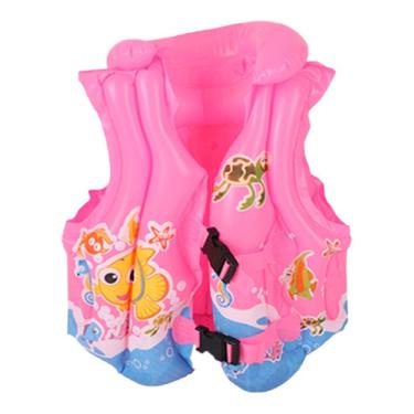 Imagem de Colete Boia Inflável Estampado - Art Summer - Rosa