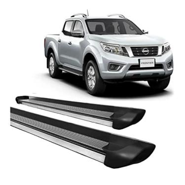 Imagem de Estribo Frontier 2017 a 2020 Alum personalizado Preto Fosco