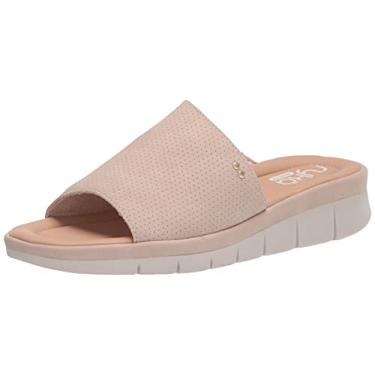 Imagem de Ryka Sandália feminina Ellie Slide, Marrom acinzentado, 10 Wide