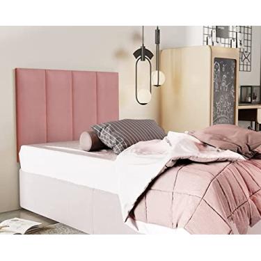 Imagem de Cabeceira Madri para cama box Solteiro Rose