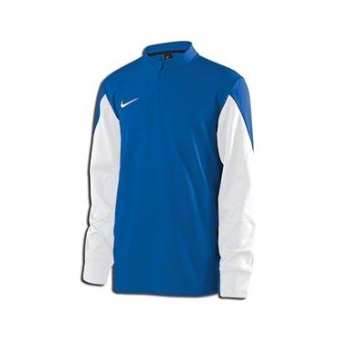 Imagem de Nike Camisa polo masculina elástica UV Tech sólida, azul surfe, pequena