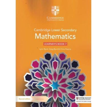 Imagem de Cambridge Lower Secondary Mathematics 7 - Learner´S Book With Digital Access - 2Nd Ed.