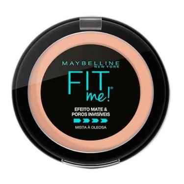 Imagem de Pó Compacto Maybelline Fit Me Efeito Mate Cor N03 Médio Claro Neutro com 10g