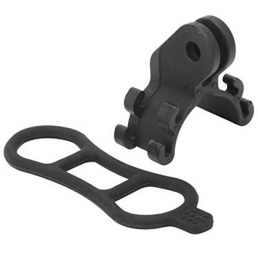 Imagem de Suporte de luz de guidão, suporte de lanterna de bicicleta segura lanternas firmemente com faixa de fixação para passeios noturnos