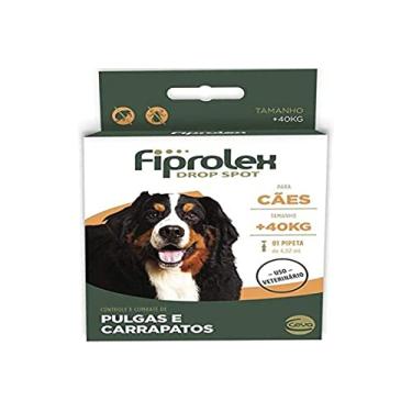 Imagem de Ceva - Fiprolex Drop Spot Antipulgas para Cães + 40kg - 4,02ml