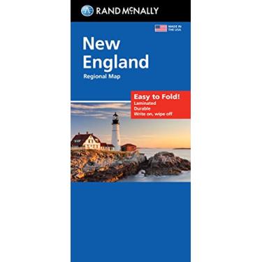 Imagem de Rand McNally Easy to Fold: New England Laminated Map