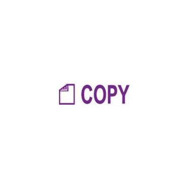 Imagem de Carimbo autotintado com página copiadora - roxo
