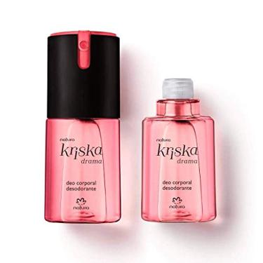 Imagem de Kit Kriska Drama Deo Corporal Feminino com Refil