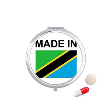 Imagem de Estojo de comprimidos feito no país da Tanzânia, caixa de armazenamento de remédios