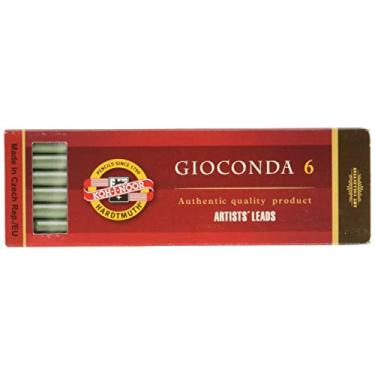 Imagem de KOH-I-NOOR Grafite colorido metálico para lapiseira de 5,6 mm de diâmetro 120 mm - verde