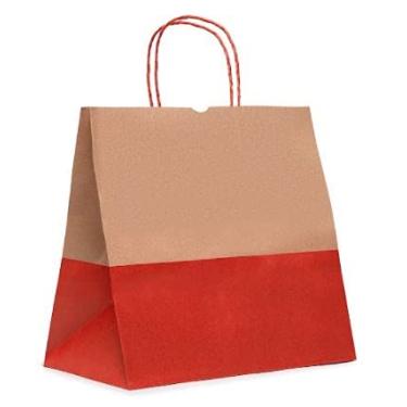 Imagem de Sacola Papel 30x30x18cm 2050 Coral Kraft 200unidades