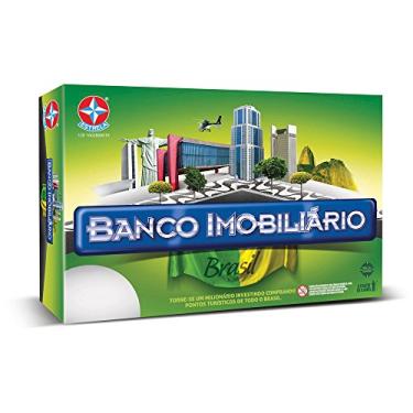 Jogo De Tabuleiro Banco Imobiliario Grande - Estrela - Jogos de Tabuleiro -  Magazine Luiza