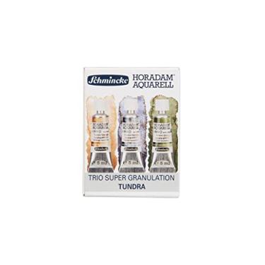 Imagem de Schmincke Horadam® Aquarell, Super Granulation Trio Tundra, 5 ml Tubes, 74 618 097, Cardboard Set, Very Strong Granulating colors, Finest, Super Granulating Watercolors