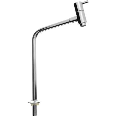 Imagem de Torneira luxo para cozinha mesa, bica alta, 1/4 de volta Civitt