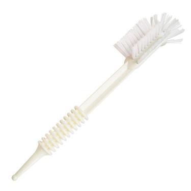 Imagem de Escova de Mamadeira Kuka Dupla Ação - Branca 