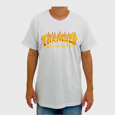 Imagem de Camiseta Thrasher Fire Logo Masculina-Masculino