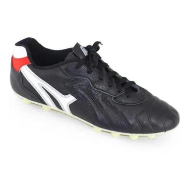 Imagem de CHUTEIRA MATHAUS CAMPO VENEZA-MASCULINO-PTO/BCA/VER-Masculino