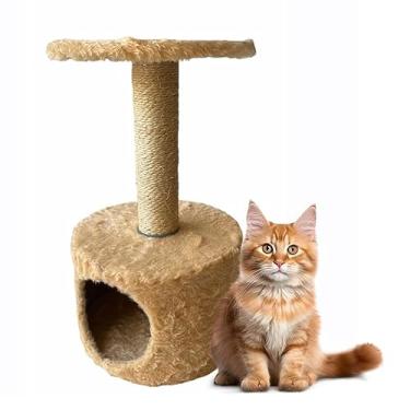 Imagem de Arranhador De Gato Toca Grande Premium (Bege)