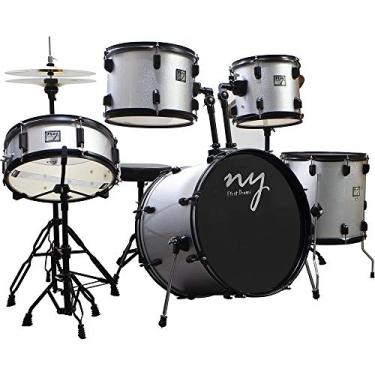 Imagem de Bateria Acústica 2T-ELS NY F1rst - Prata