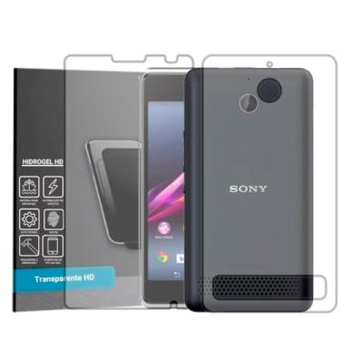 Imagem de Película Hidrogel HD Frente e Verso Para Sony Xperia E1