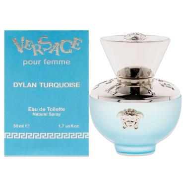 Imagem de Perfume Dylan Turquesa Pour Femme Versace 50 ml EDT 