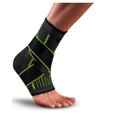 Imagem de Tornozeleira De Compressão Ortopédica Esportiva Estabilizador Para Tornozelo Futebol Unissex