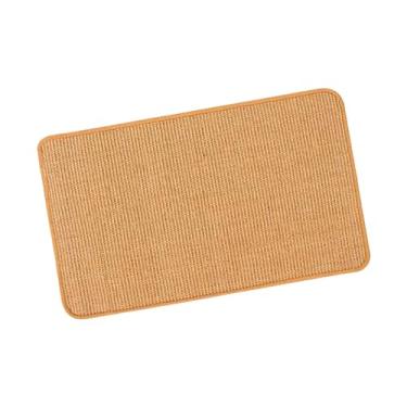 Imagem de Ioensy Sisal gato scratch mat parede gato scratch pad proteger tapete e sofá resistente a riscos protetor de sofá sisal esteira para sofá de chão, 20cmx40cm