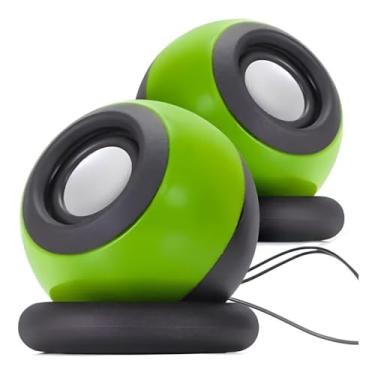 Imagem de Mini Alto-Falante Para Notebook PC Tv Celular Caixa De Som Verde