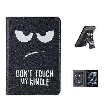 Imagem de A capa serve para Kindle de 6 polegadas (11ª geração, versão 2022) (modelo nº C2V2L3), capa de suporte de poliuretano ultraleve com despertar/hibernar automático